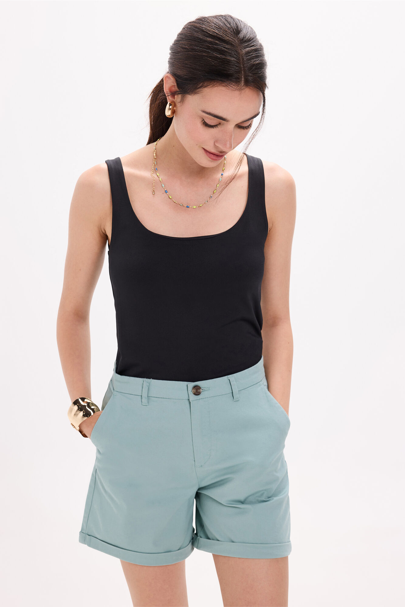 Milano Camiseta elastica tirante ancho