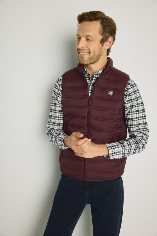 Pedro del Hierro Chaleco acolchado ultralight Granate