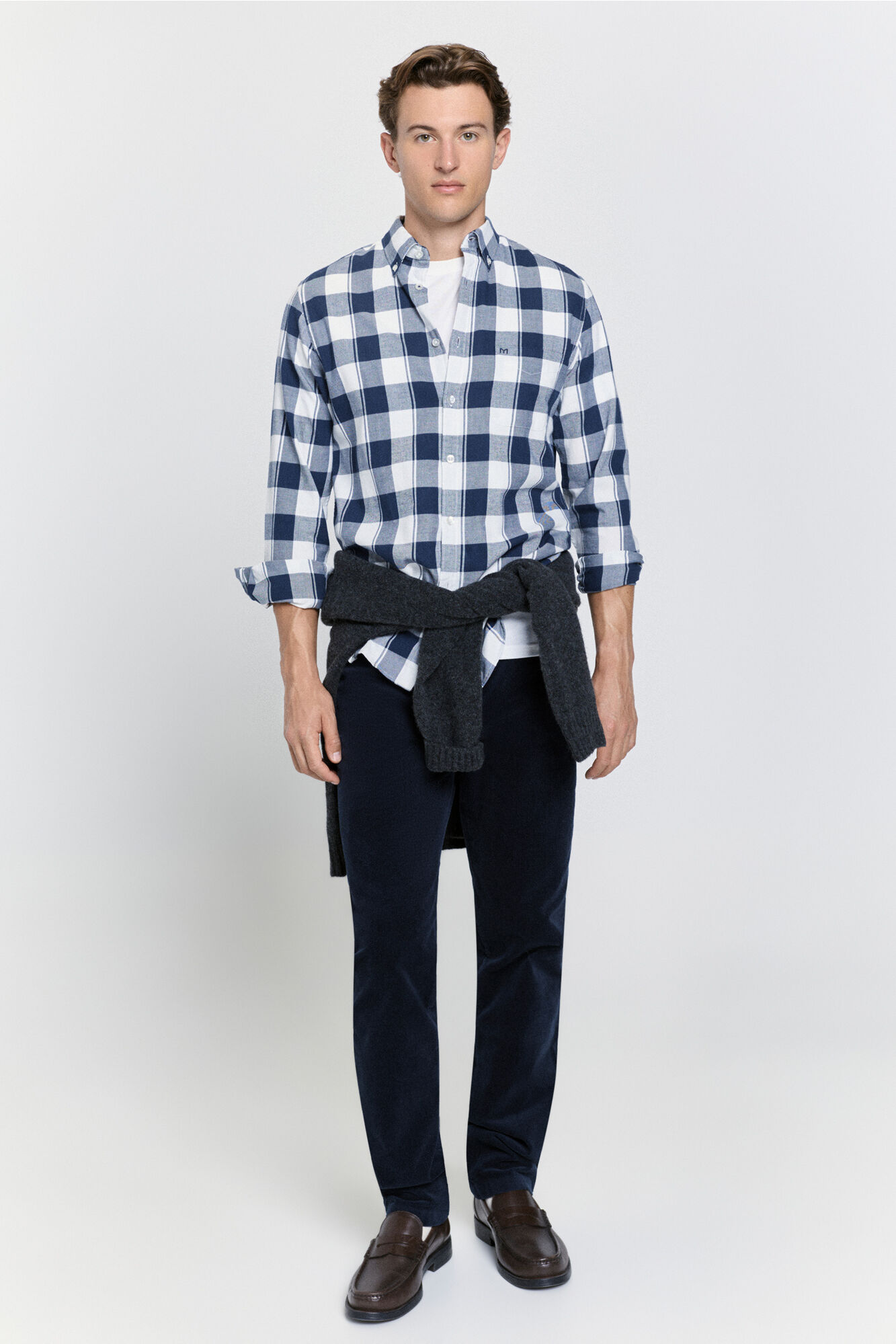 Milano Camisa cuadros relaxed fit