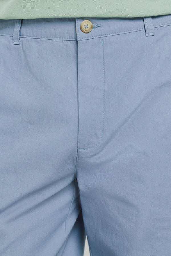 Milano Bermuda lisa Azul