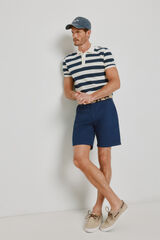 Milano Bermuda lisa Navy