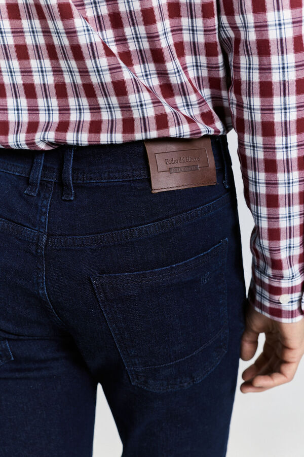 Pedro del Hierro Pantalón vaquero slim fit Navy