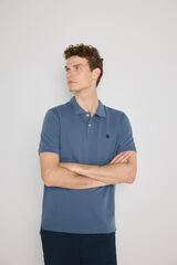 Springfield Polo de manga curta Azul claro