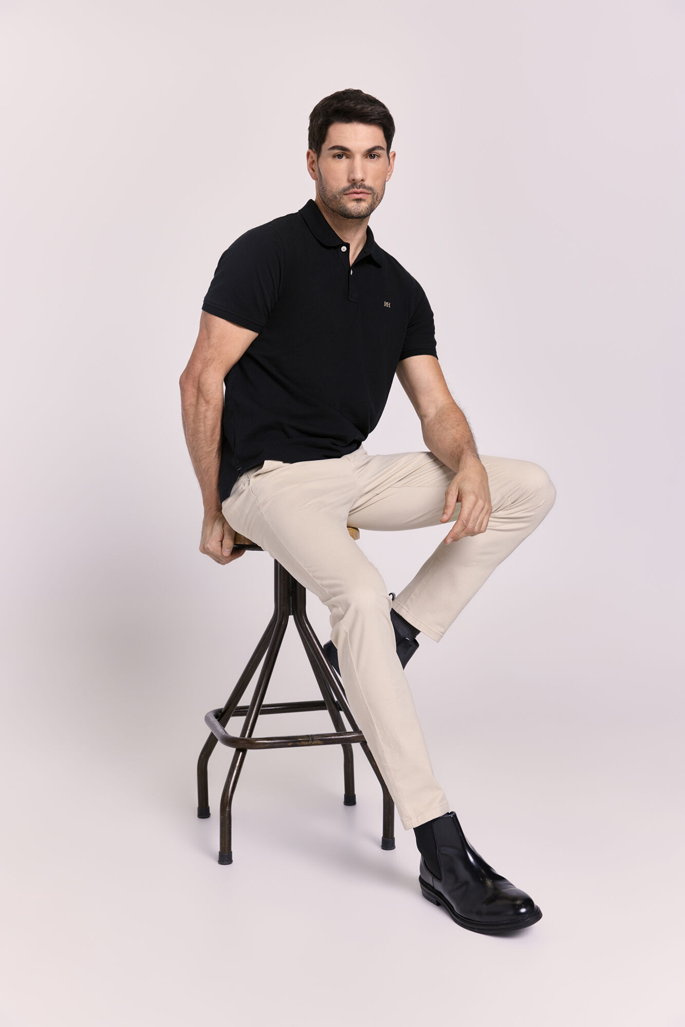 Pedro del Hierro Polo manga corta 