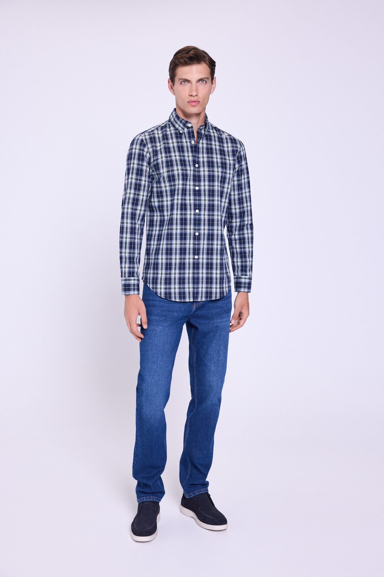 Milano Camisa Cuadros Relaxed Fit