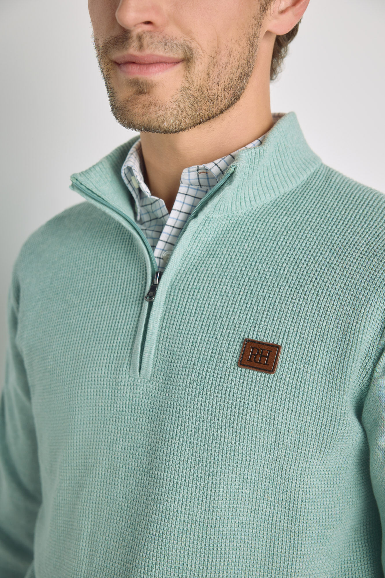 Pedro del Hierro Jersey semicisne cremallera