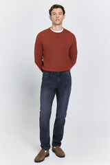 Milano Calças chino com ajuste confortável Cinza medio