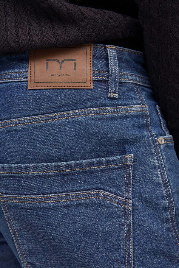 Fifty Outlet Low denim slim Azul