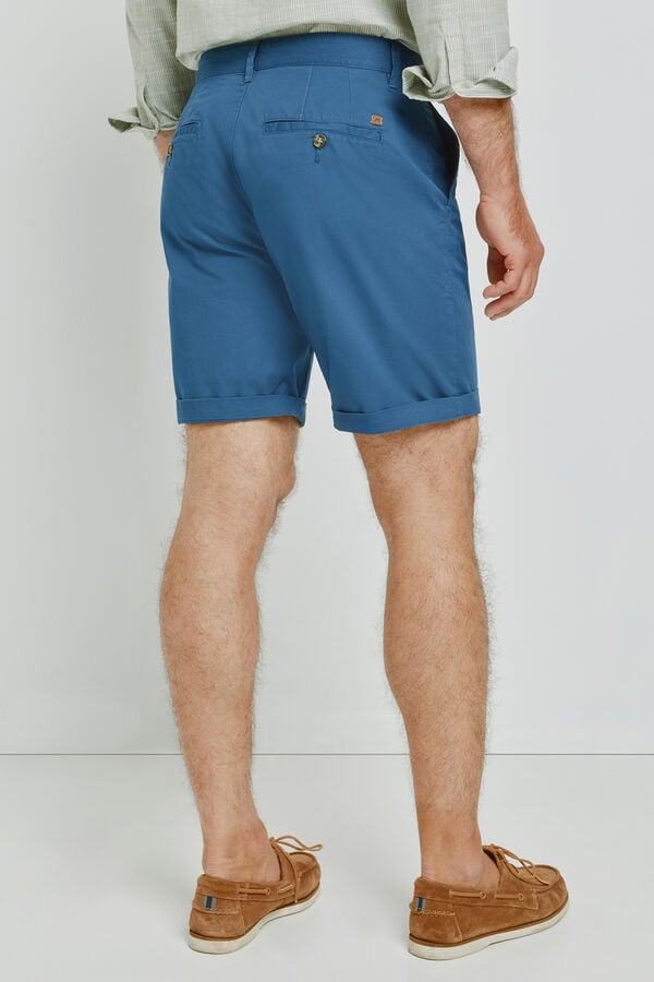 Milano Bermuda lisa Azul