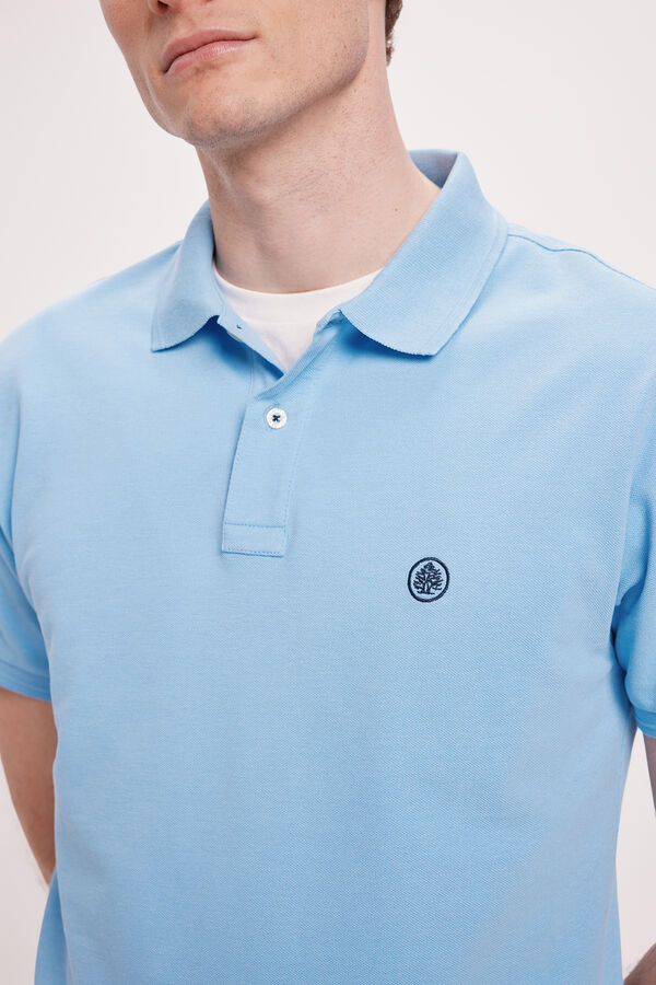 Springfield Polo B&aacute;sico SPF Azul