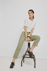 Milano T-shirt estampada de manga curta Branco