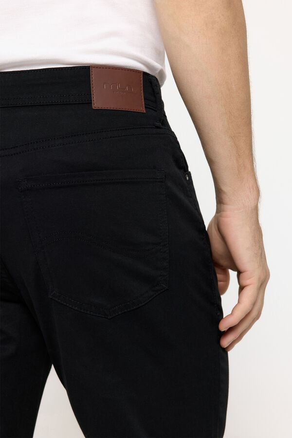 Fifty Outlet Pantalón 5 Bolsillos Slim Negro