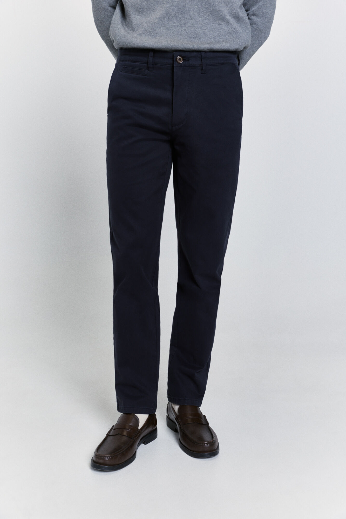 Pedro del Hierro Cal&ccedil;as chino com ajuste confort&aacute;vel