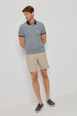 Milano Bermuda estampada Beige