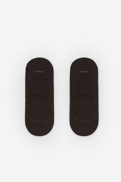 Fifty Outlet Calcetines pinkies pack de 2 Negro