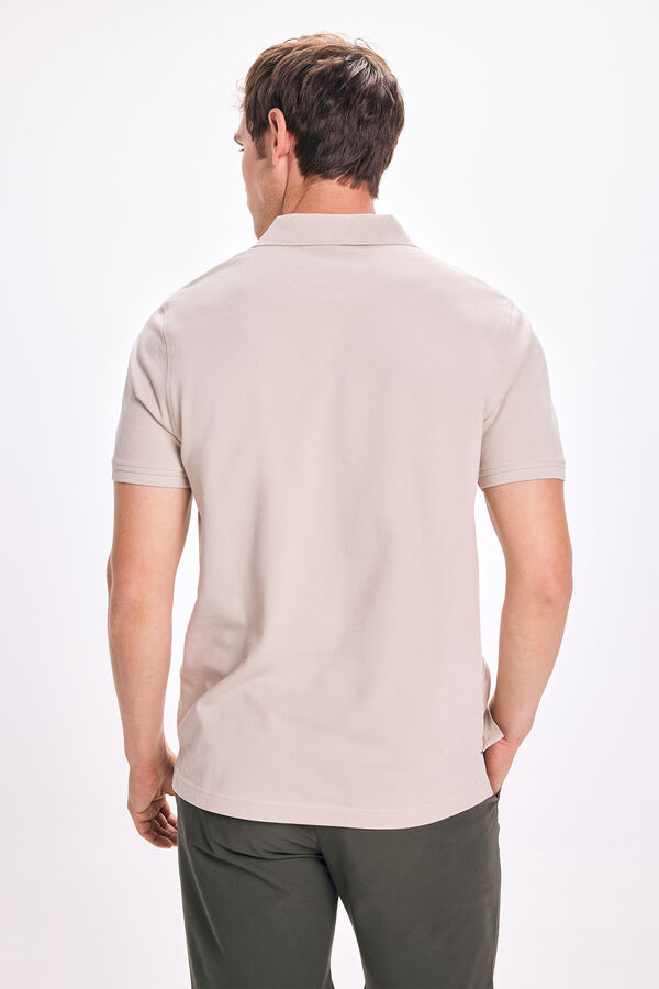 Pedro del Hierro Polo B&aacute;sico PDH Bege