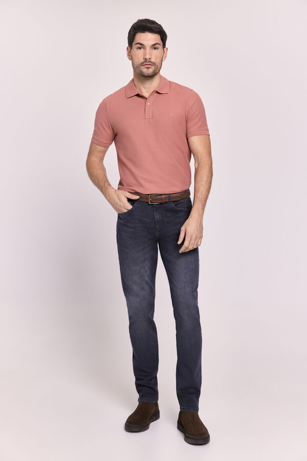 Milano Pantalón vaquero regular fit Negro