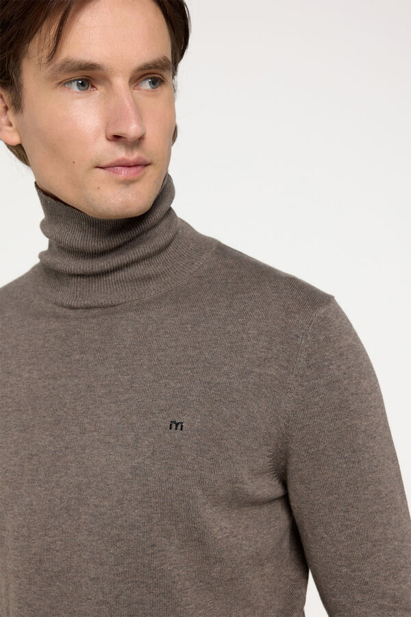 Milano Camisola de gola alta Cinza medio