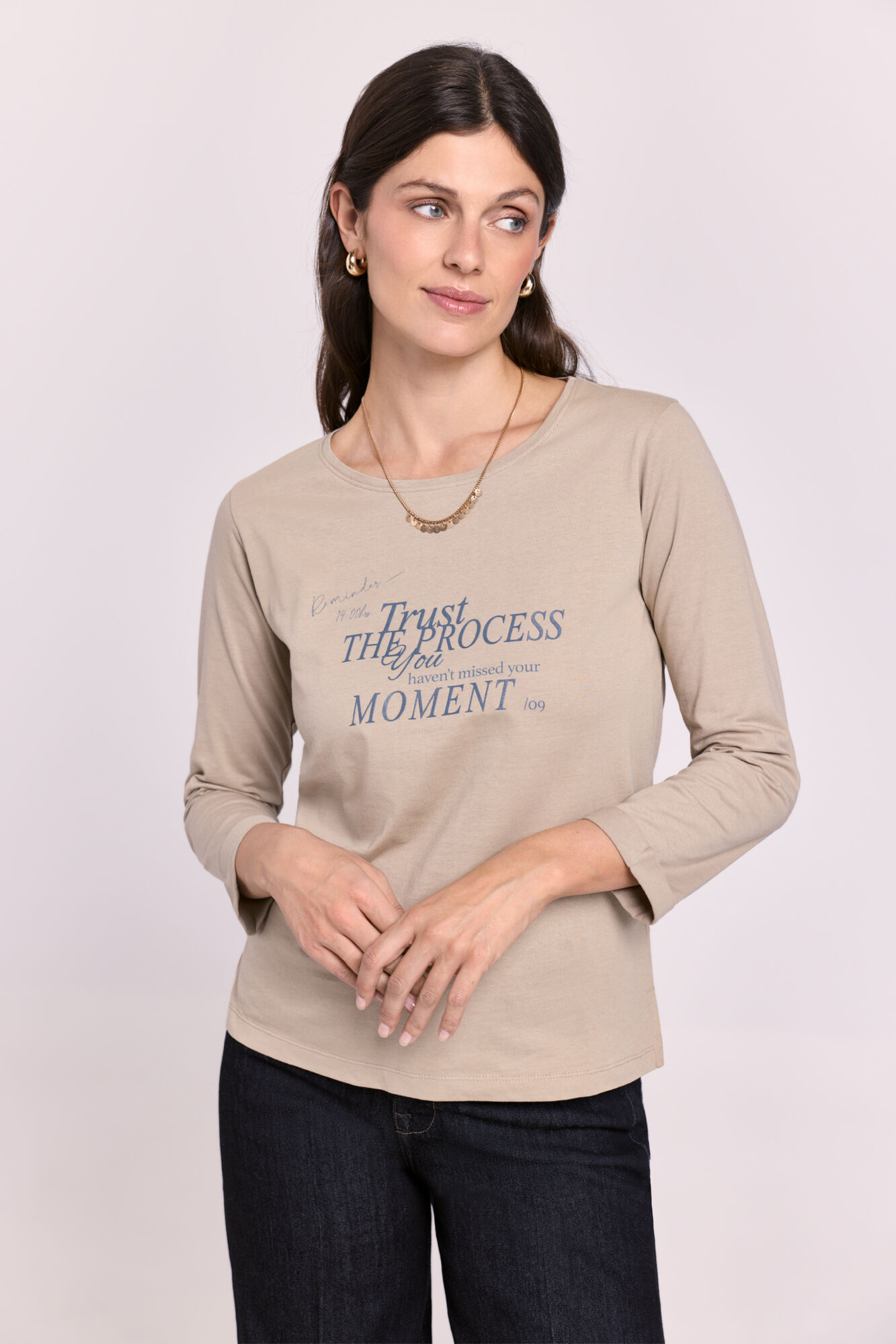 Milano Camiseta estampada manga francesa