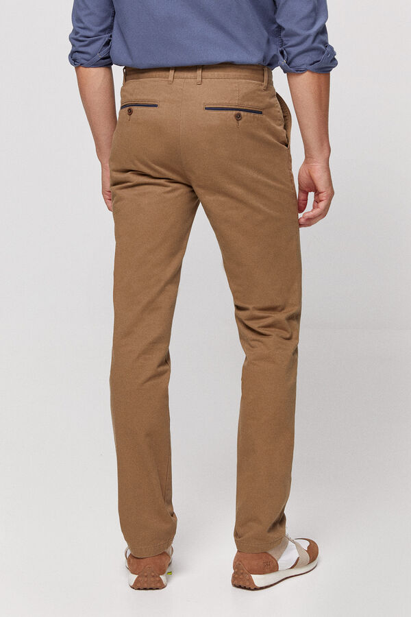 Fifty Outlet Pantalón Chino Comfort Beige