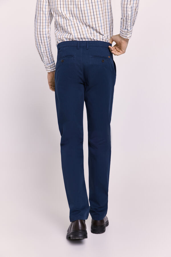 Milano Pantalón chino regular fit Navy