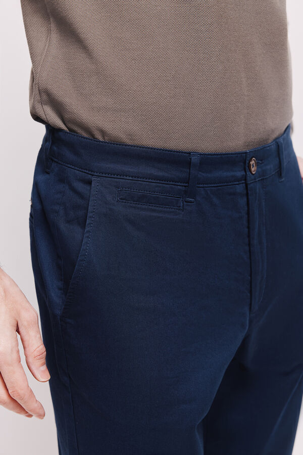 Pedro del Hierro Pantal&oacute;n chino regular fit Navy