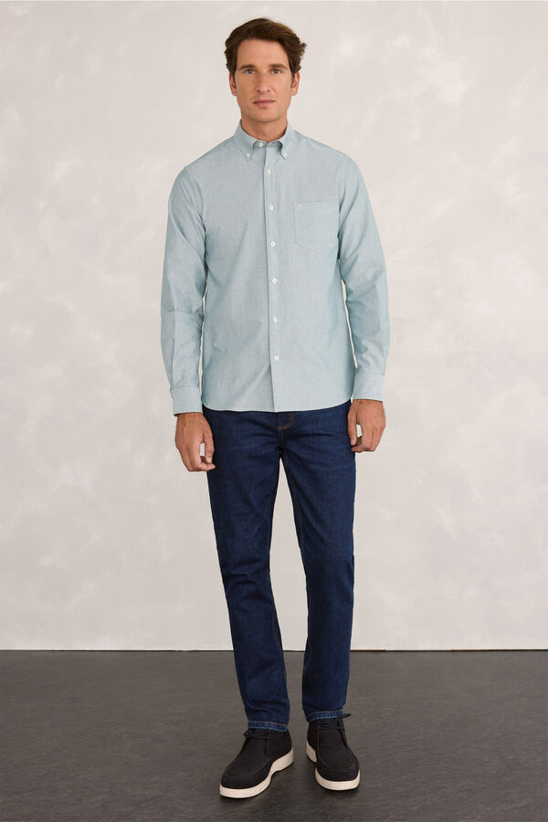 Pedro del Hierro Camisa Sport Oxford Botella