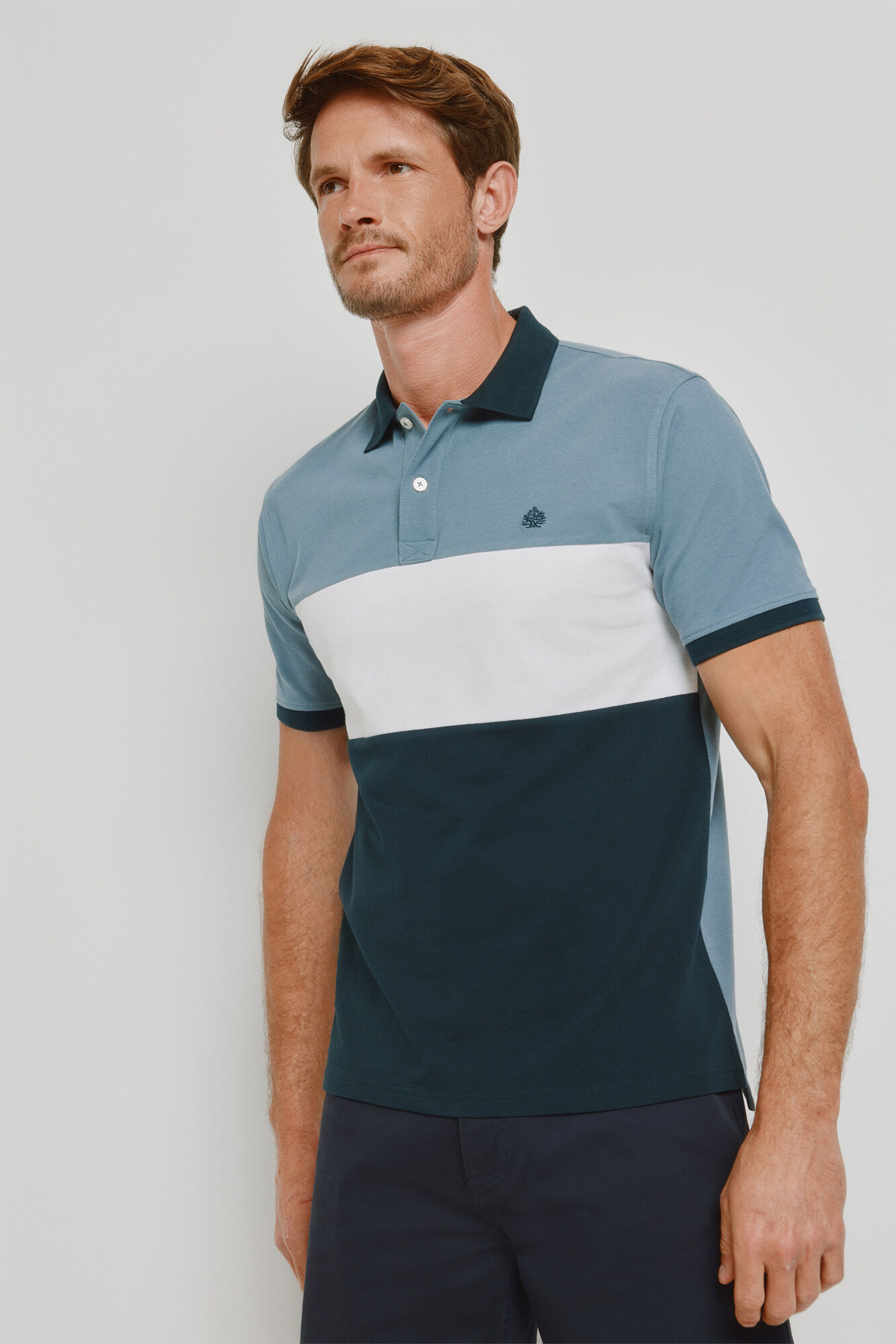 Springfield Polo rayas manga corta