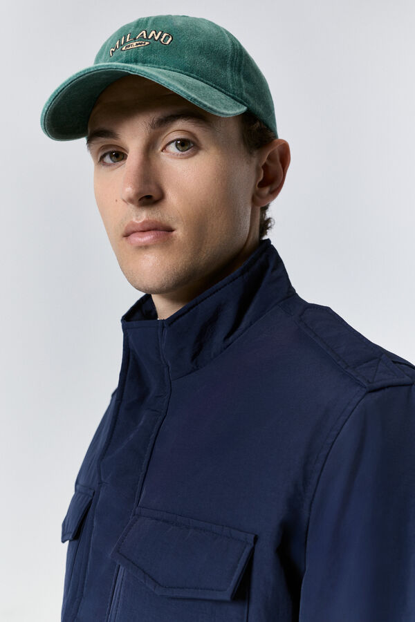 Milano Abrigo parka regular fit Navy