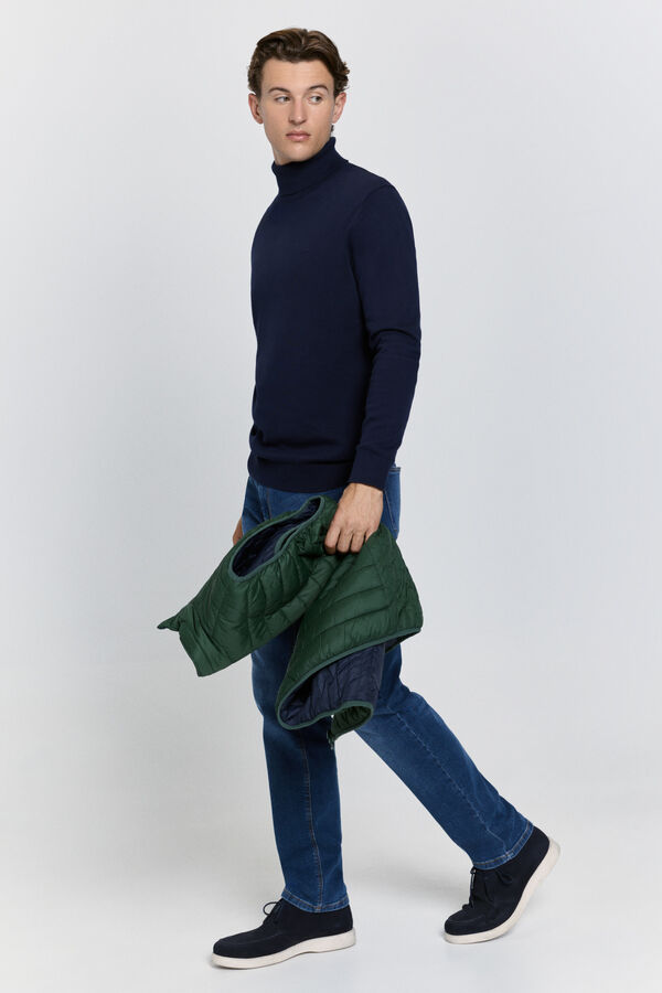 Milano Camisola de gola Marinho