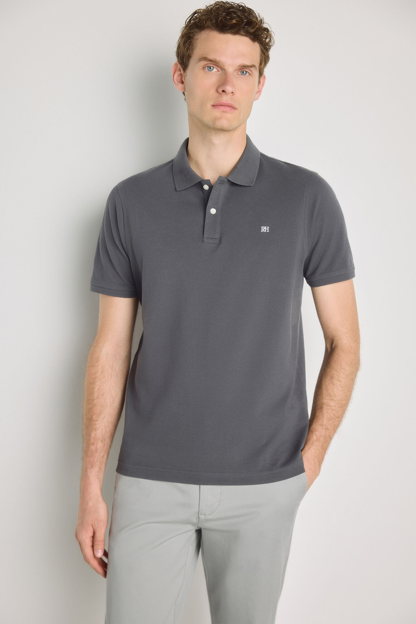 Pedro del Hierro Polo manga corta