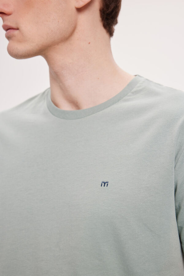 Milano T-shirt B&aacute;sica Verde