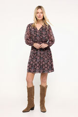 Milano Vestido de gasa Rojo