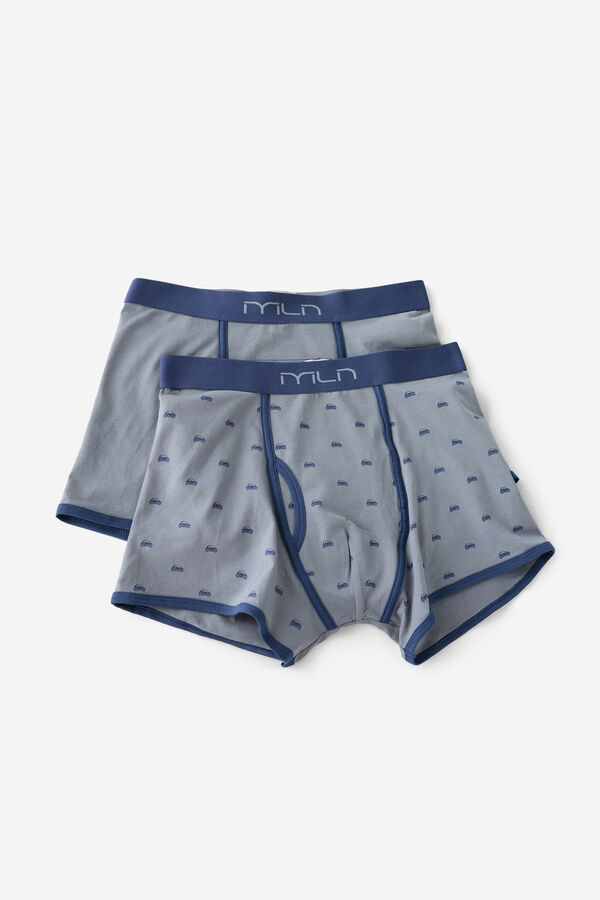 Milano Boxer Coches Gris Oscuro