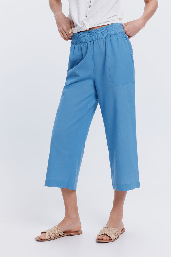 Milano Cal&ccedil;as esportivas na altura do tornozelo Azul