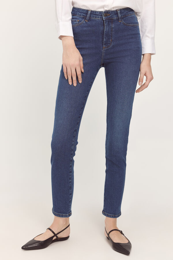 Milano Denim slim Azul