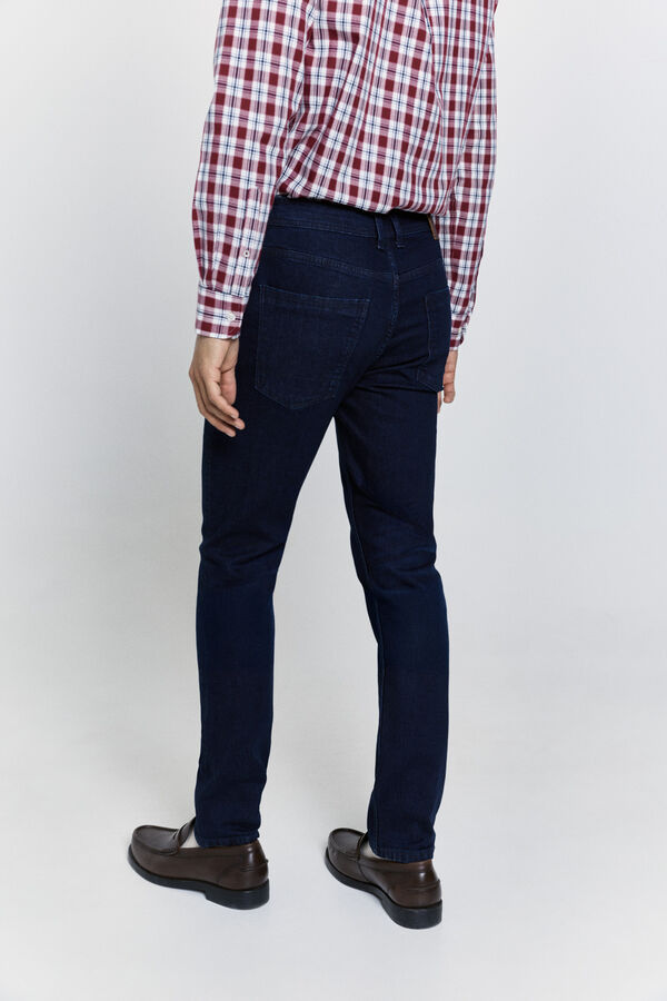 Pedro del Hierro Pantalón vaquero slim fit Navy