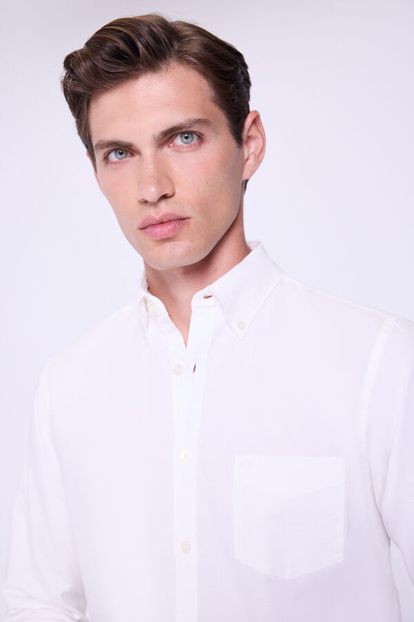 Milano Camisa Relaxed Fit Marfil