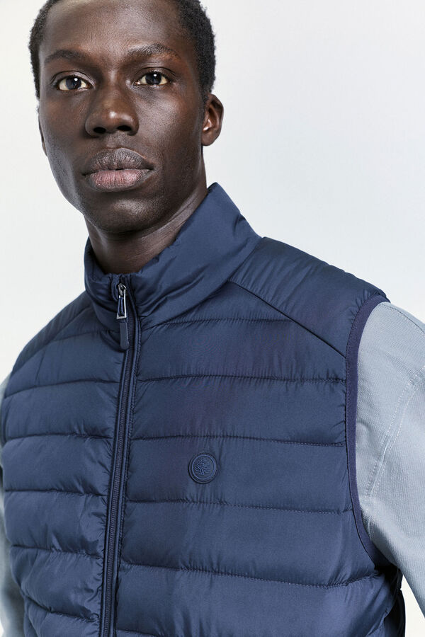 Springfield Chaleco acolchado ultralight Navy