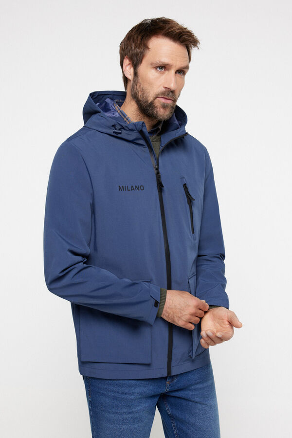 Fifty Outlet Chaqueta con capucha navy