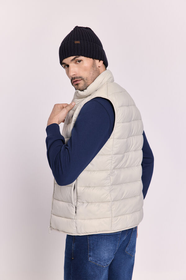 Milano Colete acolchoado ultralight Cinza claro