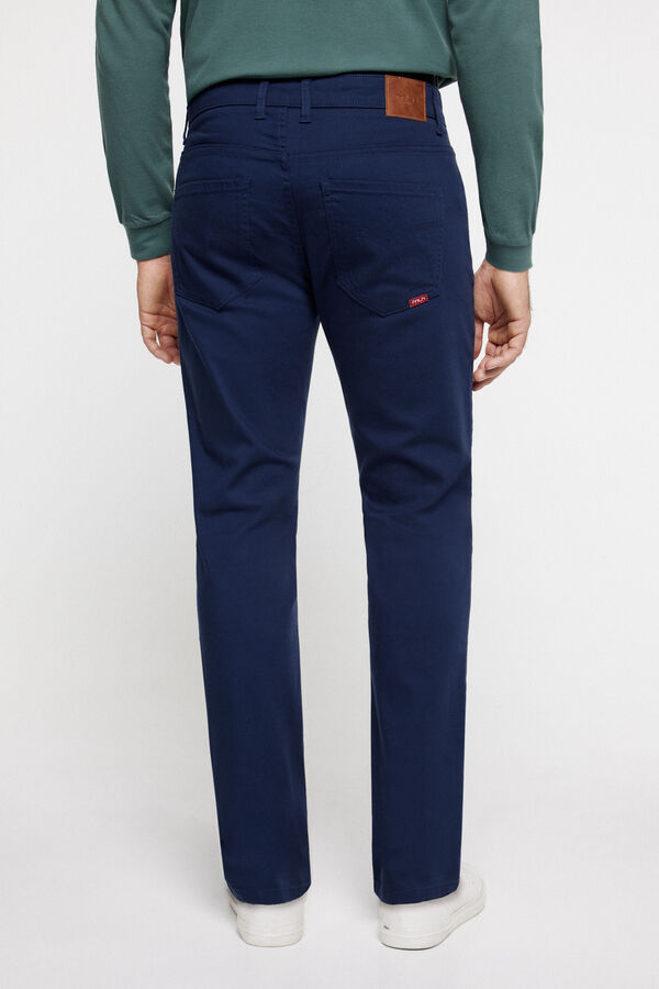 Fifty Outlet Pantalón 5 Bolsillos Slim Navy