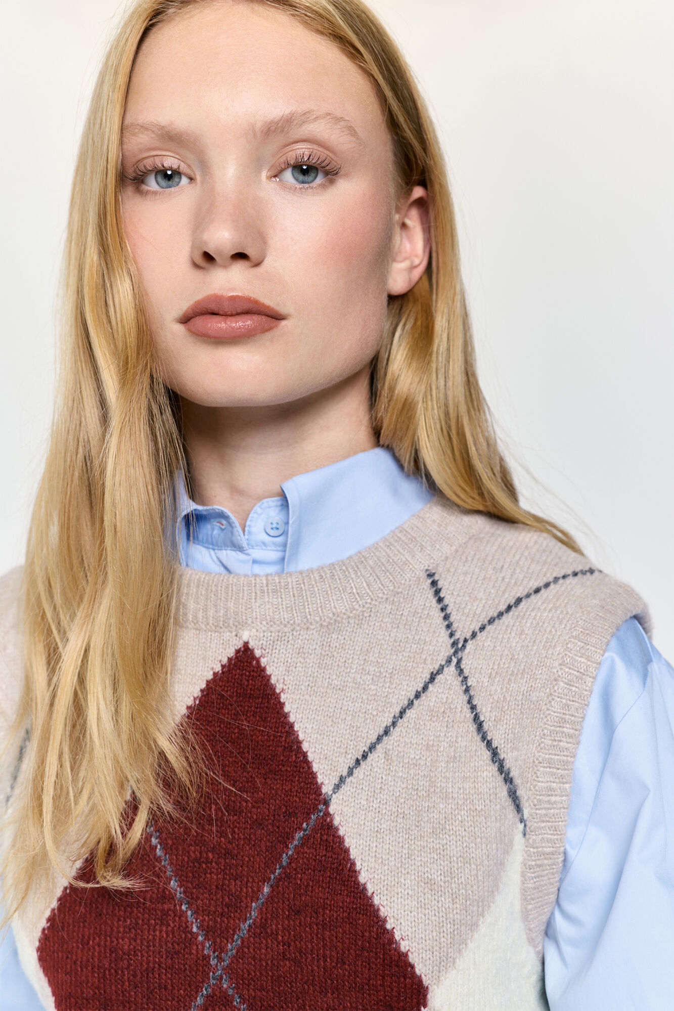 Milano Chaleco punto de rombos