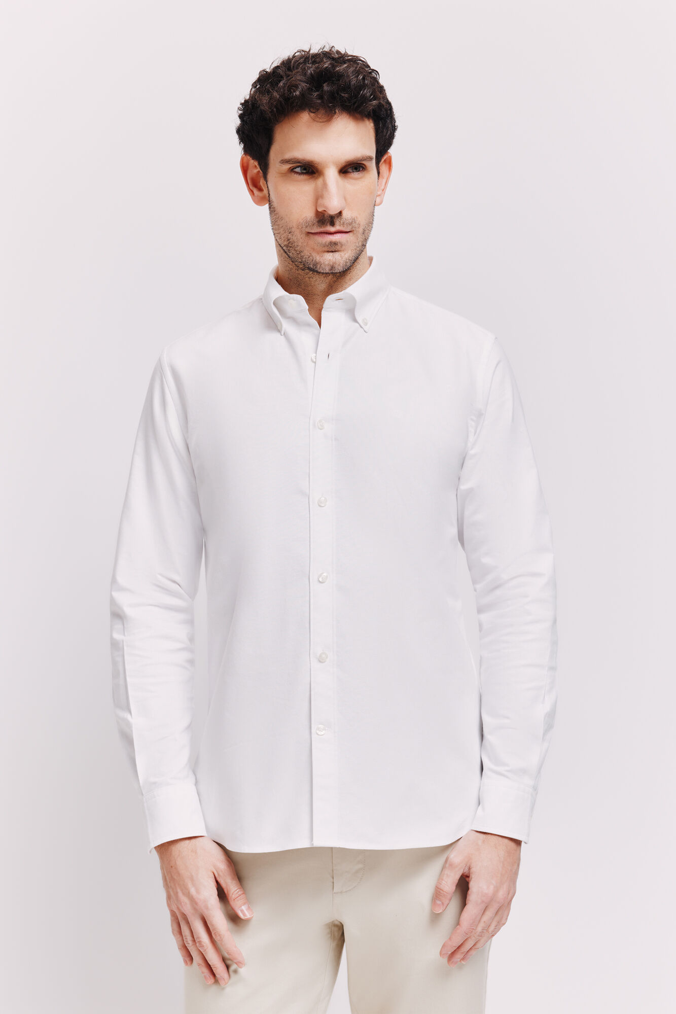 Pedro del Hierro Camisa lisa manga larga