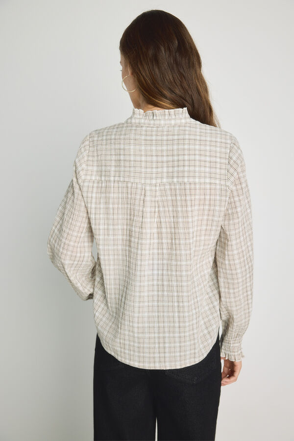 Milano Camisa gola mao Camel