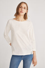 Fifty Outlet Camiseta basica Blanco