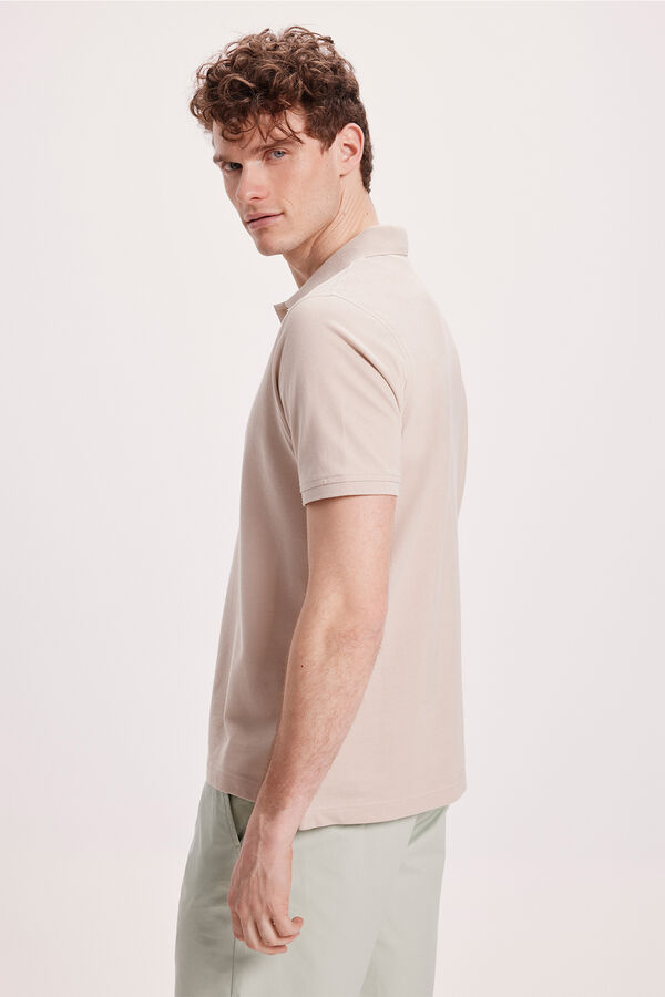 Pedro del Hierro Polo B&aacute;sico PDH Bege