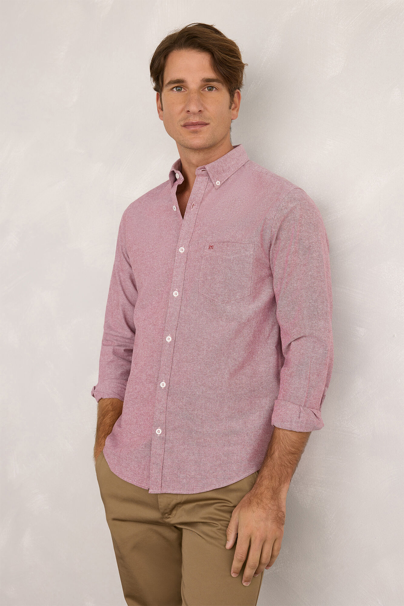 Milano Camisa Esportiva Oxford