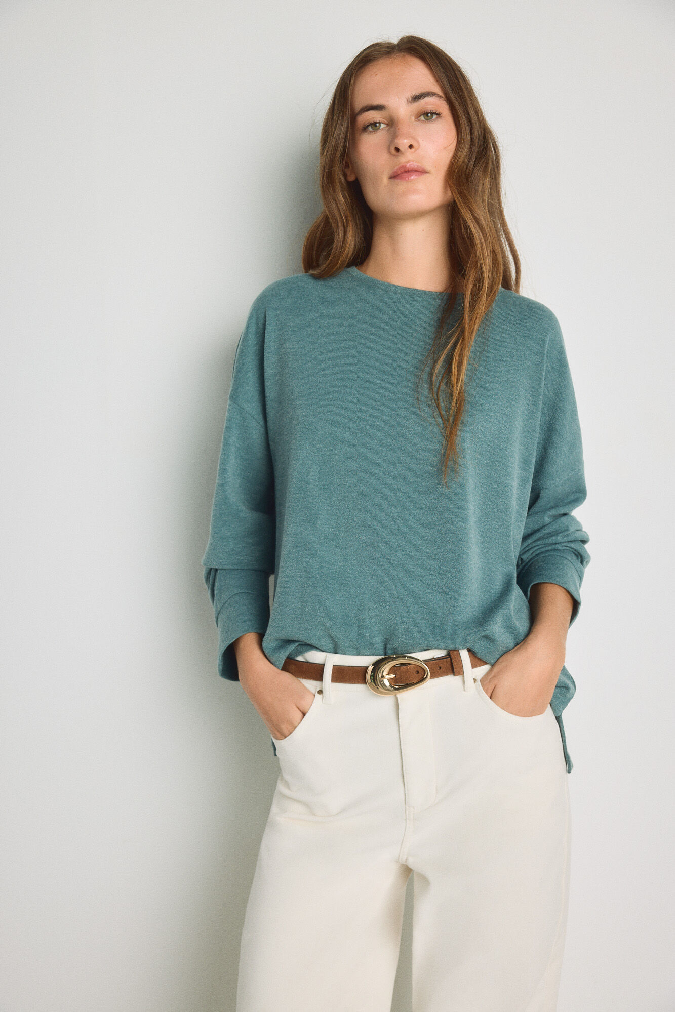 Milano T-shirt gola redonda