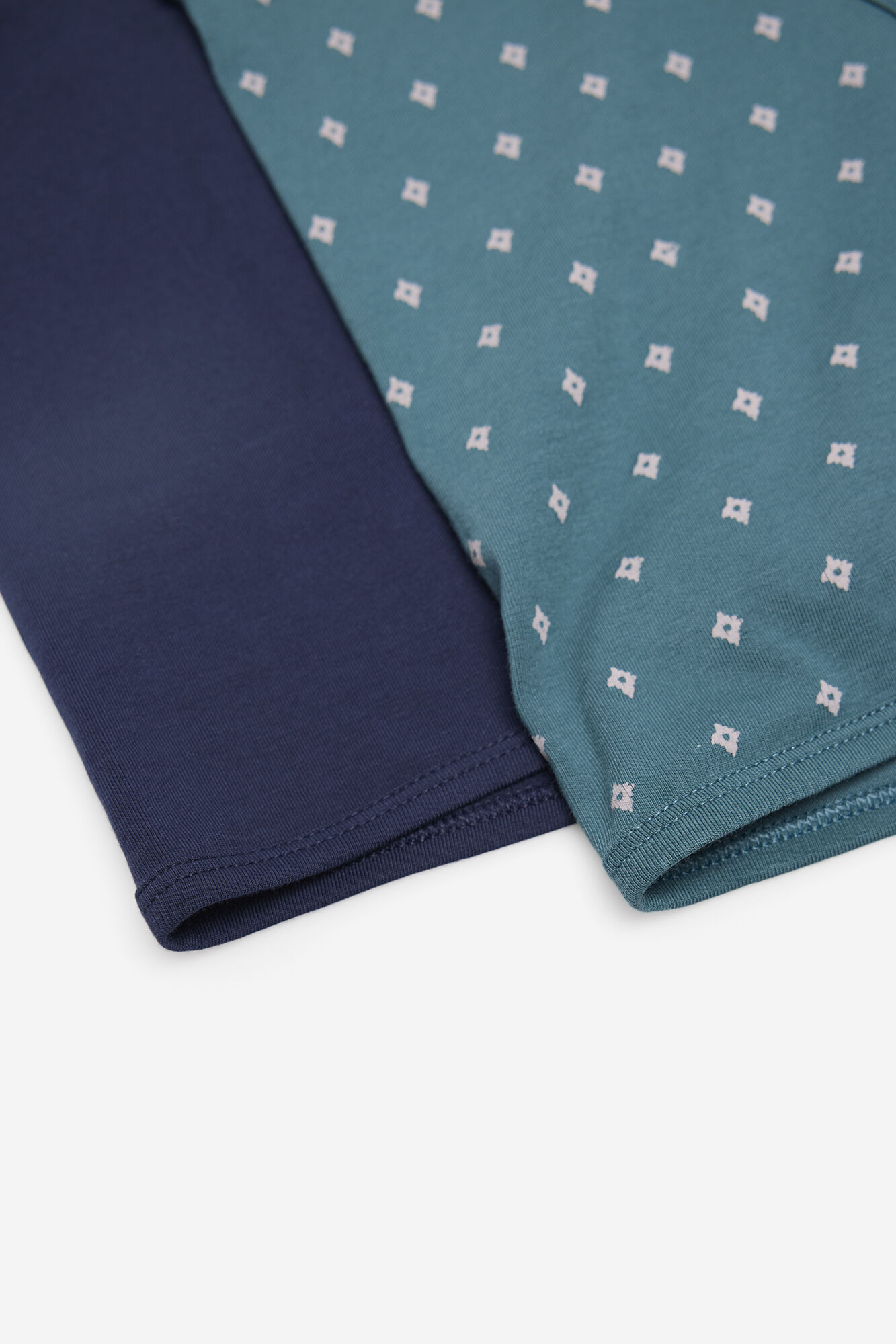 Milano Pack boxer liso e estampado geom&eacute;trico